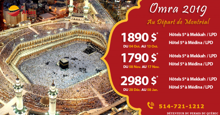 message voyage omra